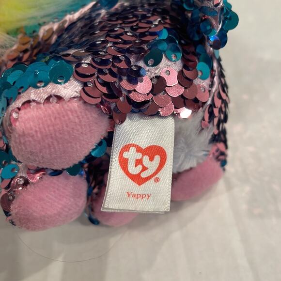 Yappy Flippables TY Beanie Baby - Picture 4 of 4